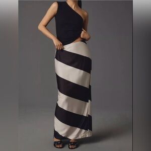 Maeve Anthropologie Column Maxi Skirt
